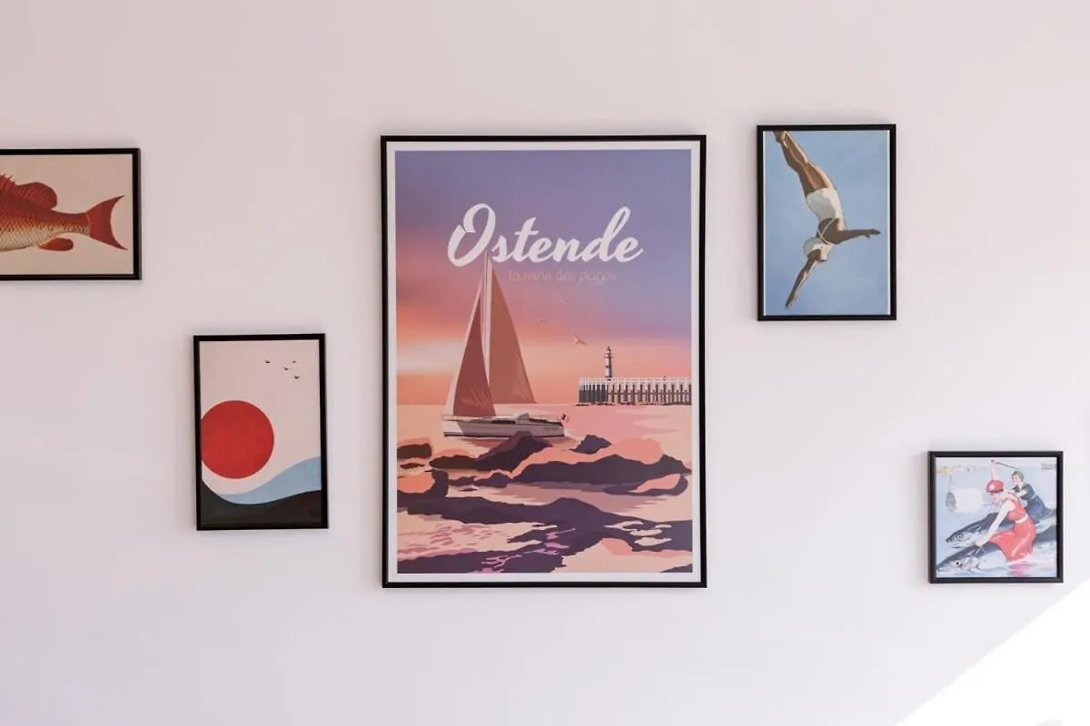 Apartment Huswell - Lovely, Sunny Flat Just Near The Beach And The Sea Ostend Belgium
